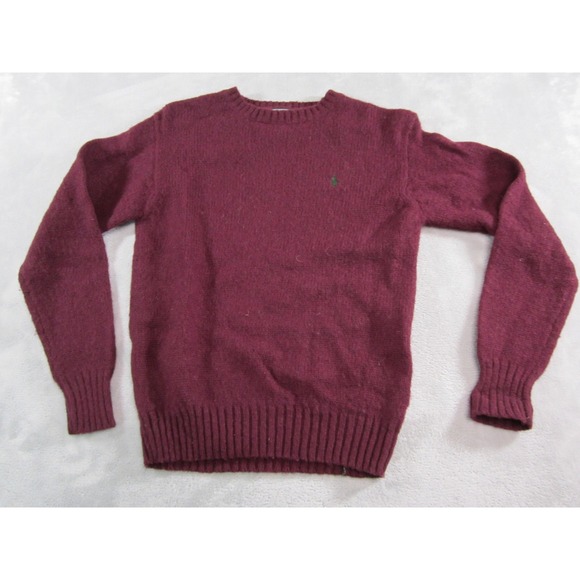 Polo Ralph Lauren Sweater Mens Large Wool Knit Pullover Crewneck Classic - Picture 1 of 9